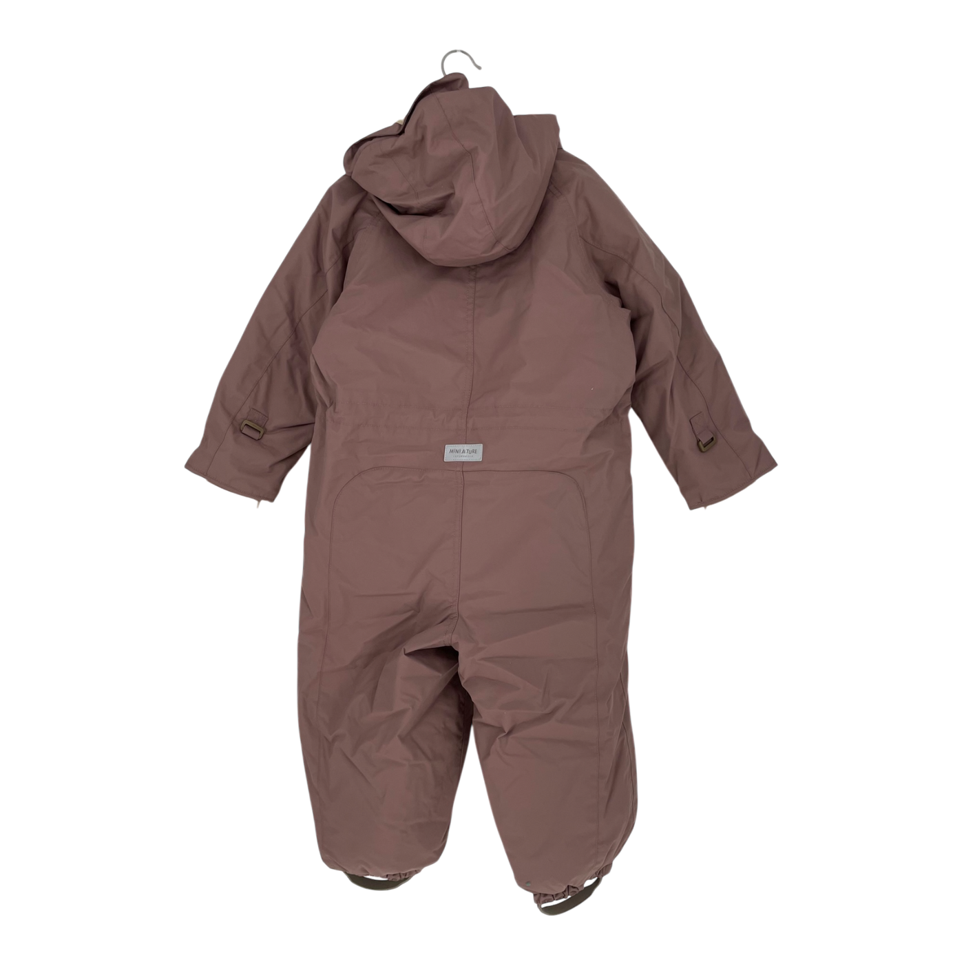 Mini A Ture matwisti fleece lined snowsuit, mauve | 104cm