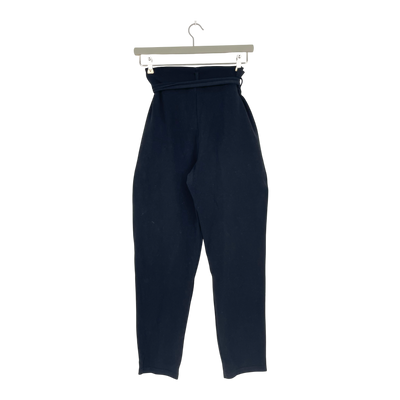 Riva Clothing mukava belted sweatpants, black | woman M