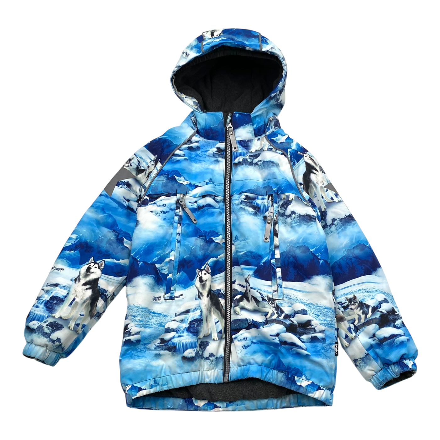 Molo castor winter jacket, husky | 122cm