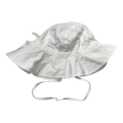 Polarn O. Pyret sun hat, white | 2-9y