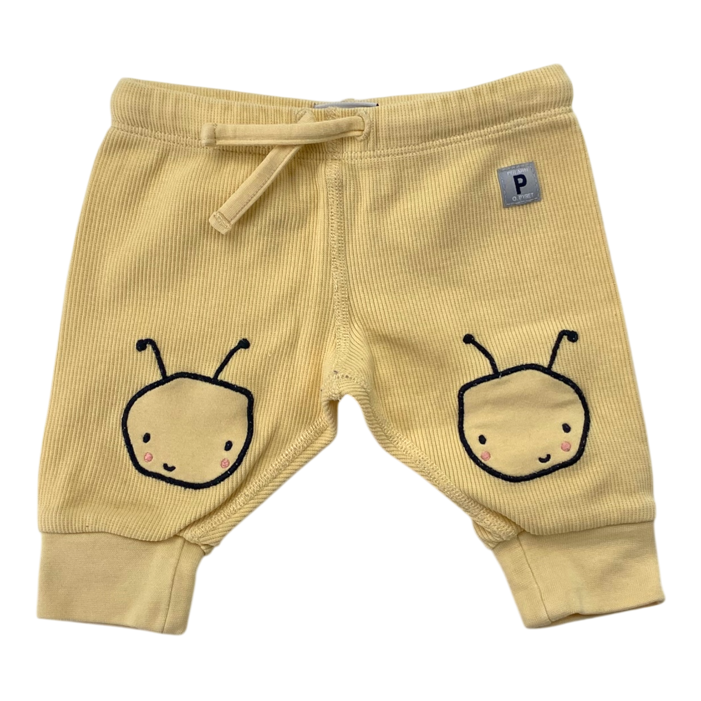 Polarn O. Pyret baby pants, yellow | 50cm