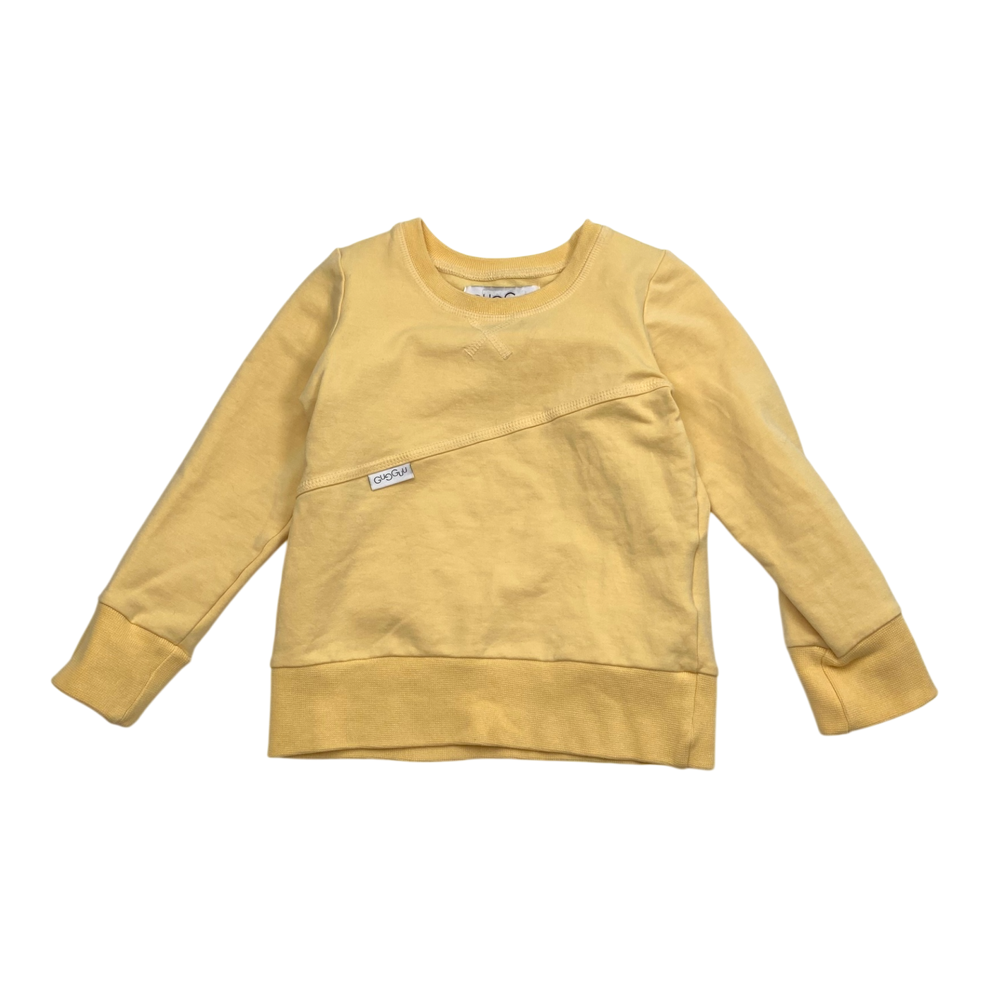 Gugguu sweatshirt, light yellow | 92cm