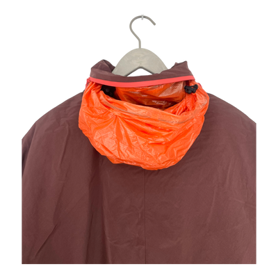 Embassy of Bricks and Logs dhola rain jacket, purple/pink | unisex L