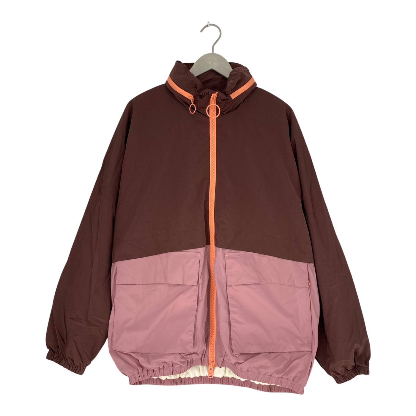Embassy of Bricks and Logs dhola rain jacket, mauve/plum | woman L