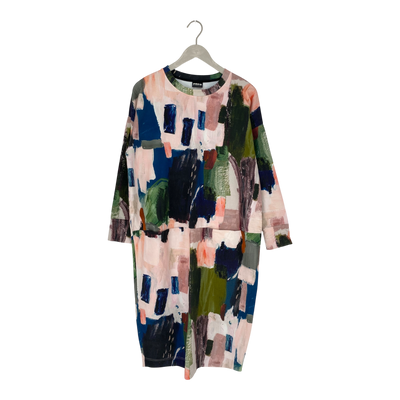 Papu giant split dress, watercolor | woman S