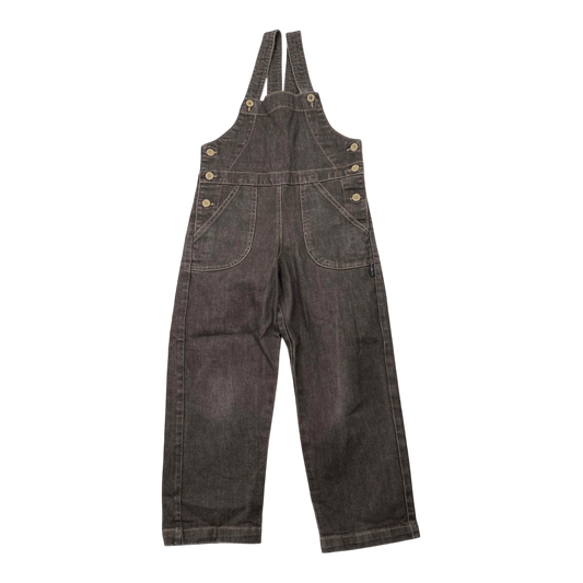 R-Collection denim dungarees, washed grey | 120cm