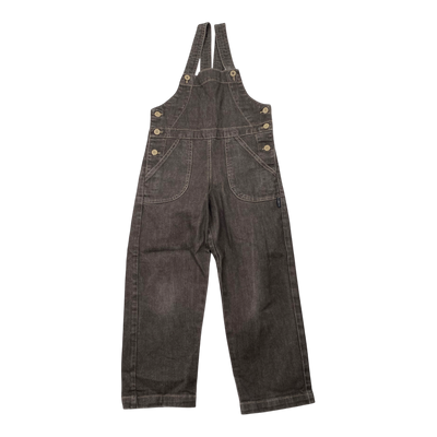 R-Collection denim dungarees, washed grey | 120cm