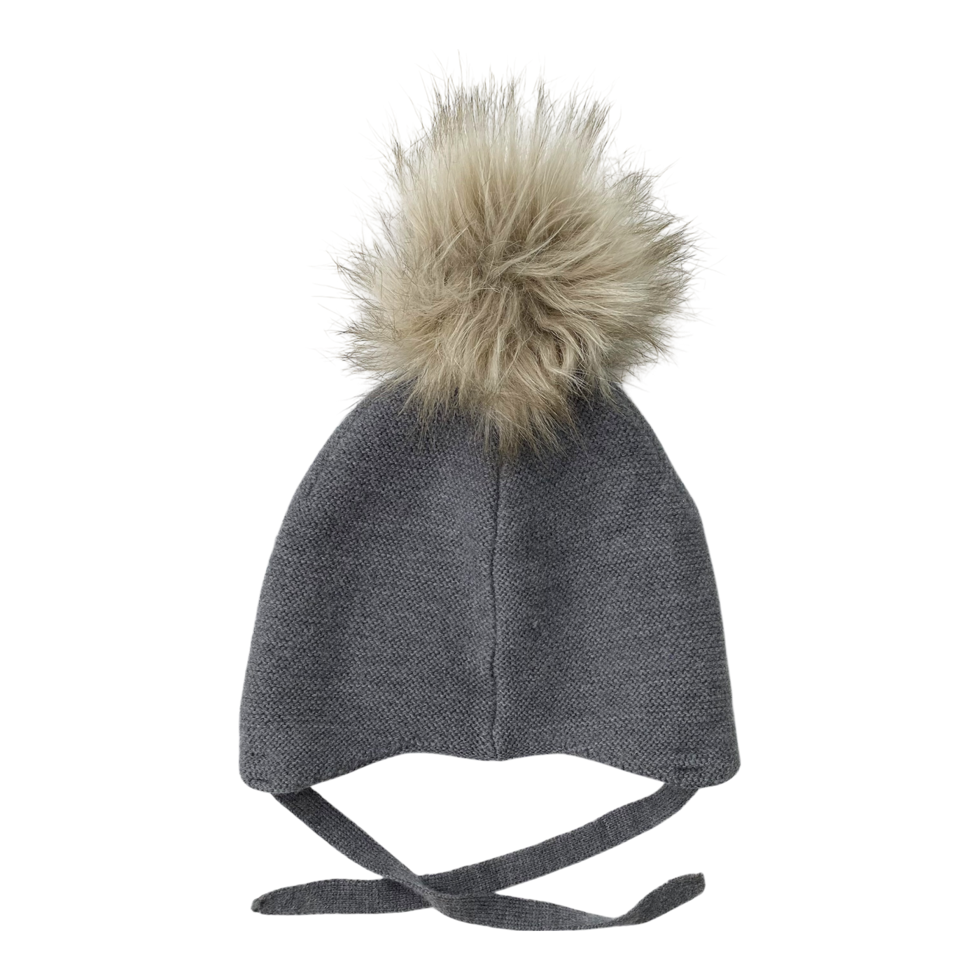 Metsola merino wool beanie, grey | 1-2yrs