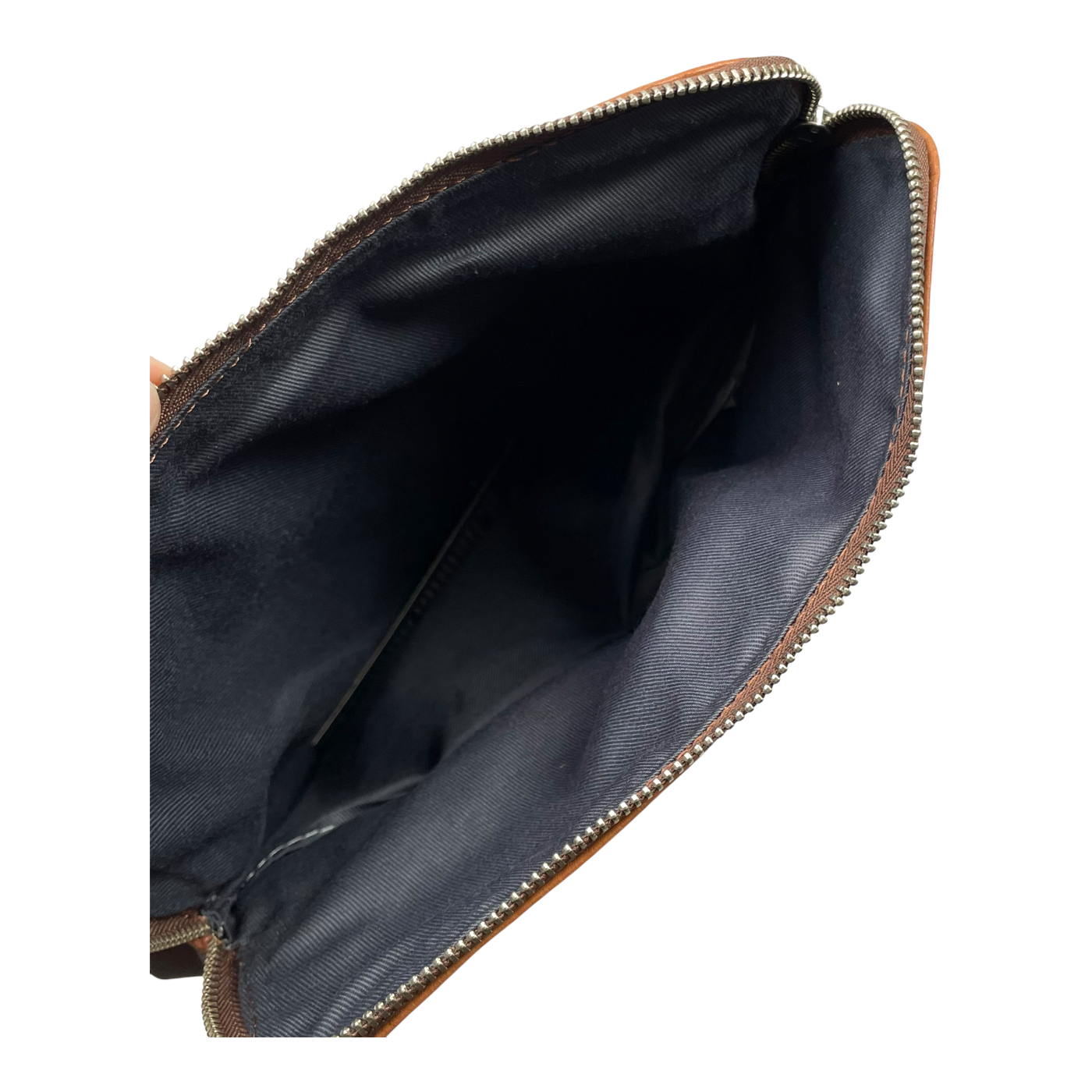 Harold's Bags leather chaza twosize handbag, cognac