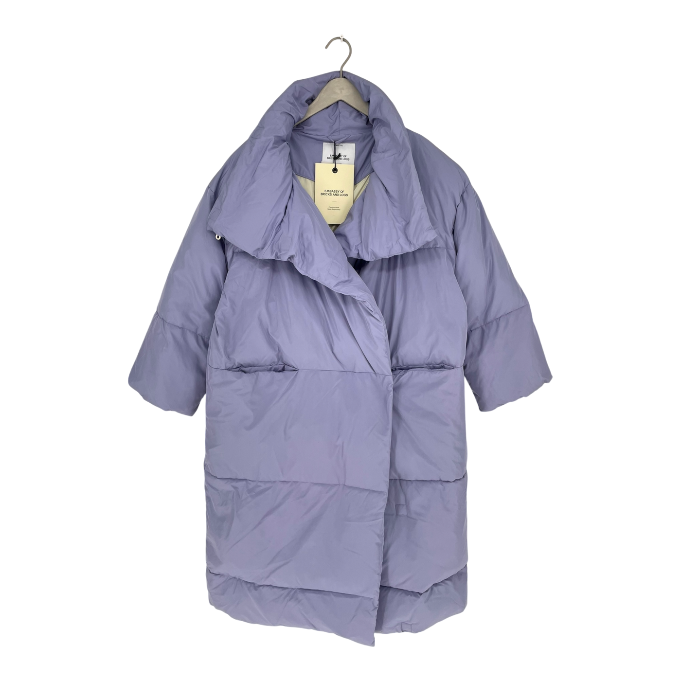 Embassy of Bricks and Logs nizza puffer jacket, lilac | woman S