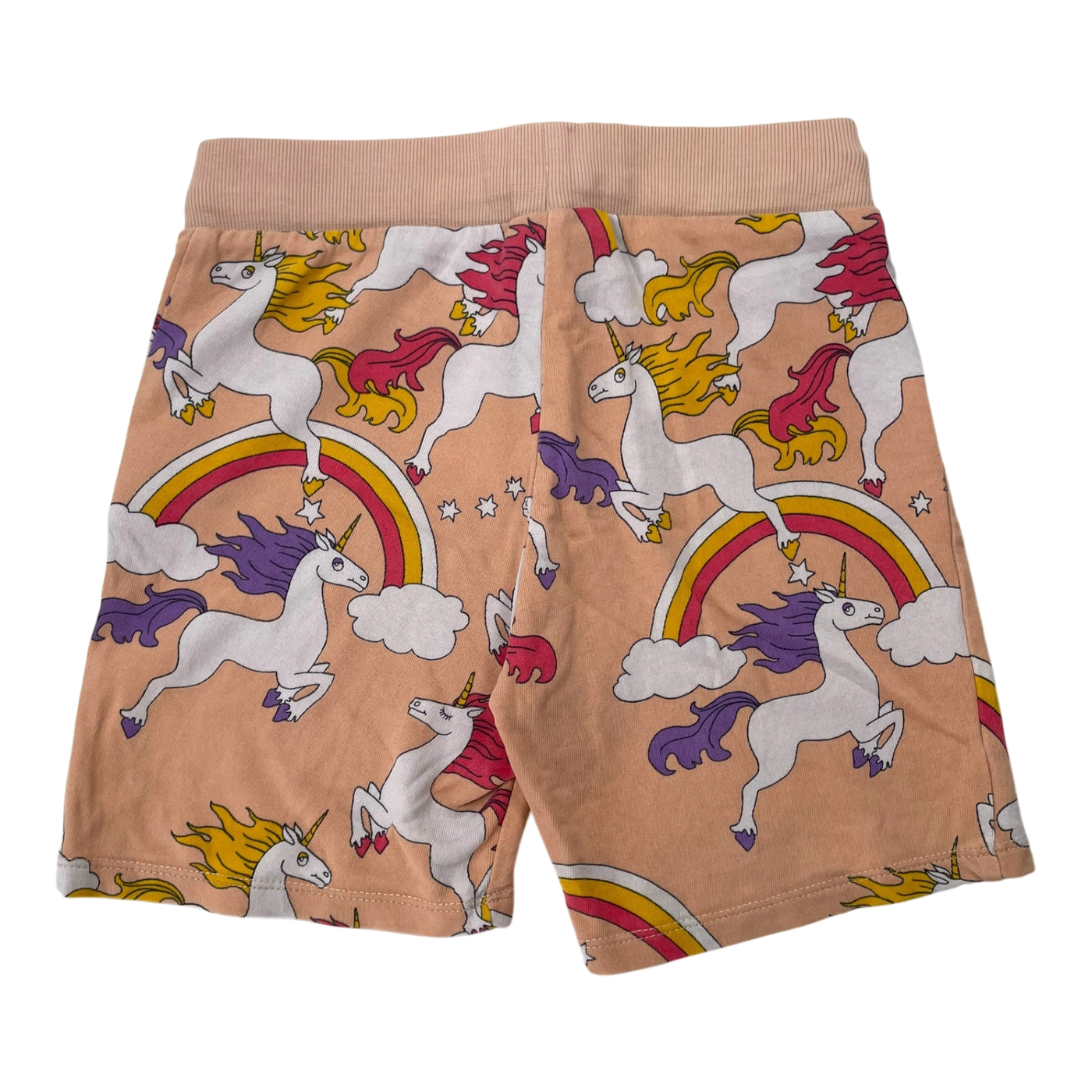 Mini Rodini sweatshorts, unicorn | 128/134cm