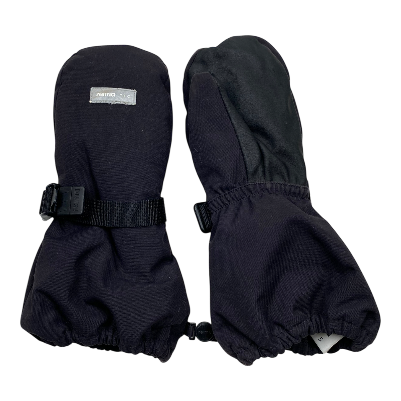 Reima winter mittens, black | 6-8y