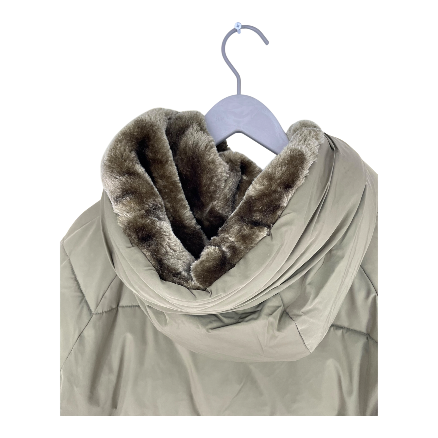 Embassy of Bricks and Logs Lyndon puffer jacket, olive | woman L