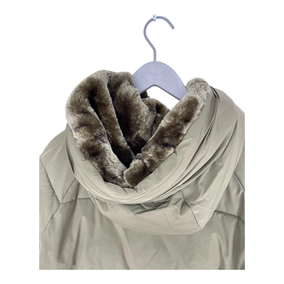Embassy of Bricks and Logs Lyndon puffer jacket, olive | woman L
