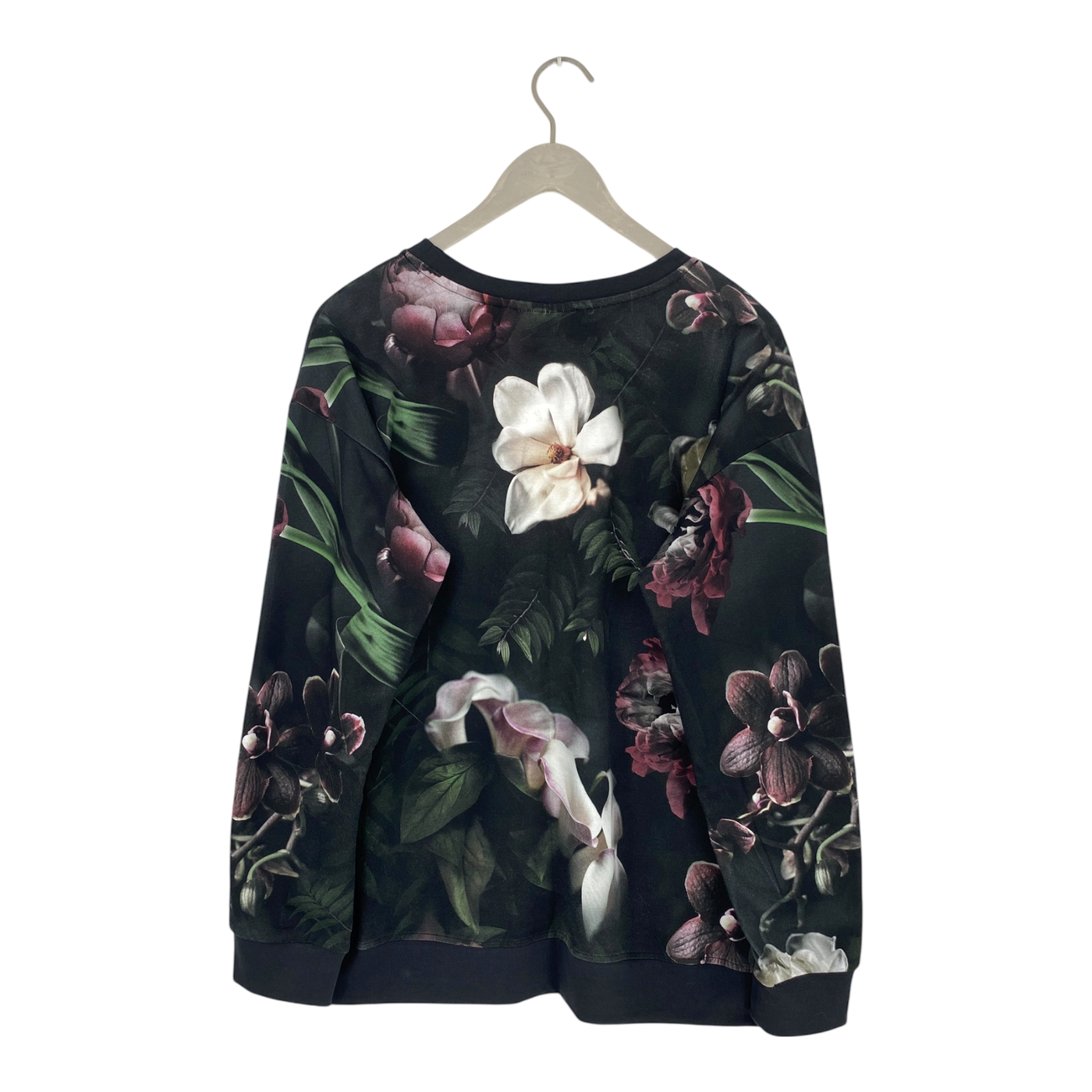 Nakoa casual chic sweatshirt, noir | woman XL