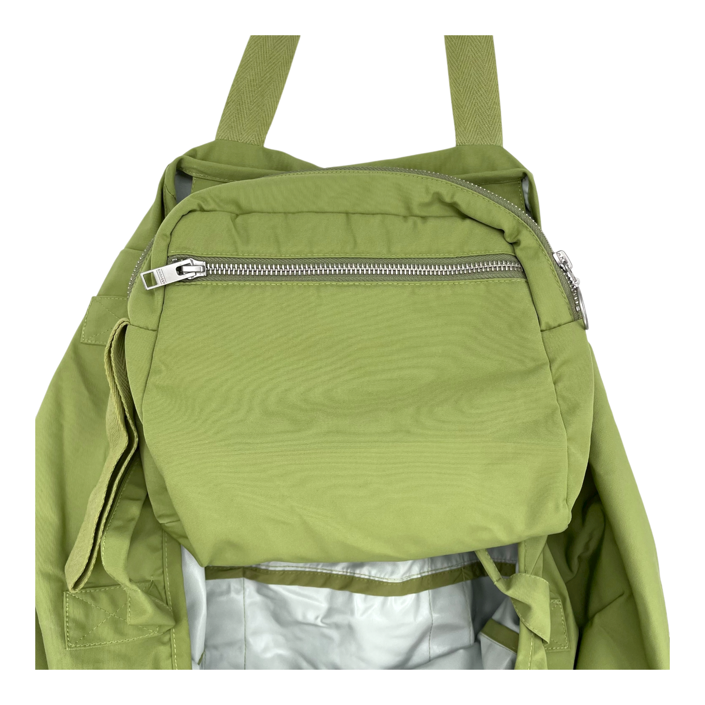 Embassy of Bricks and Logs turin orga bag, green