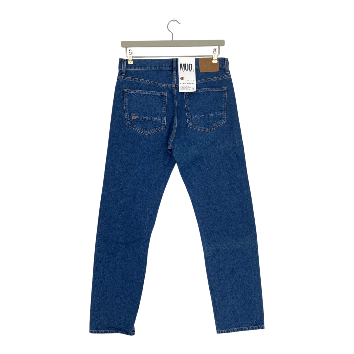 Mud Jeans john straight jeans, dark denim | man 32/32