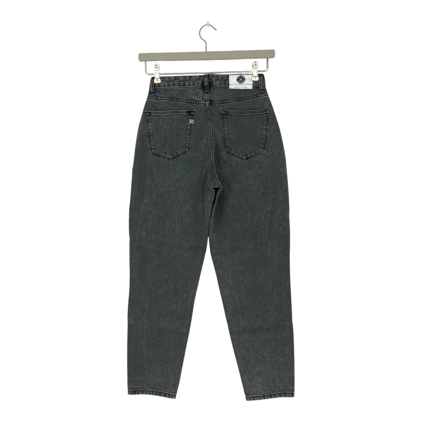 Mud Jeans mams high tapered jeans, washed grey | woman 25/27