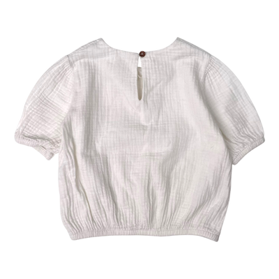 Kaiko muslin shirt, white |