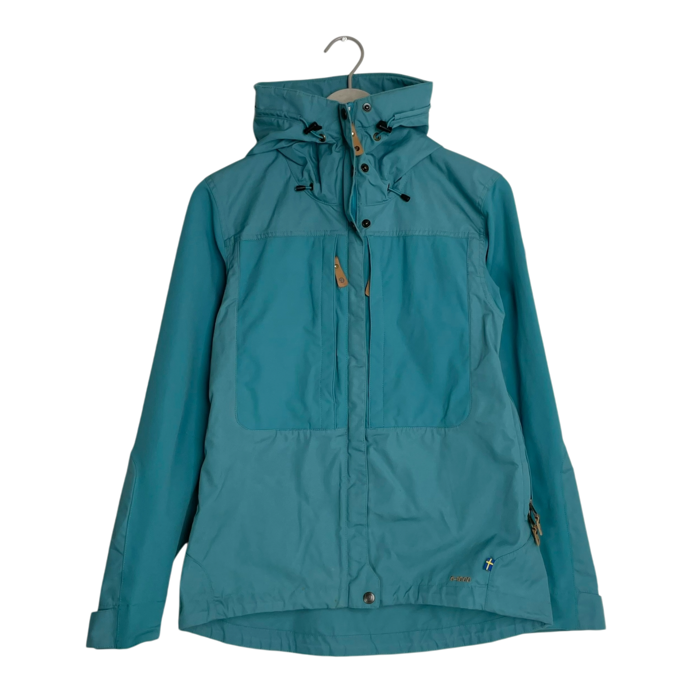 Fjällräven keb G-1000 jacket, turquoise | woman S