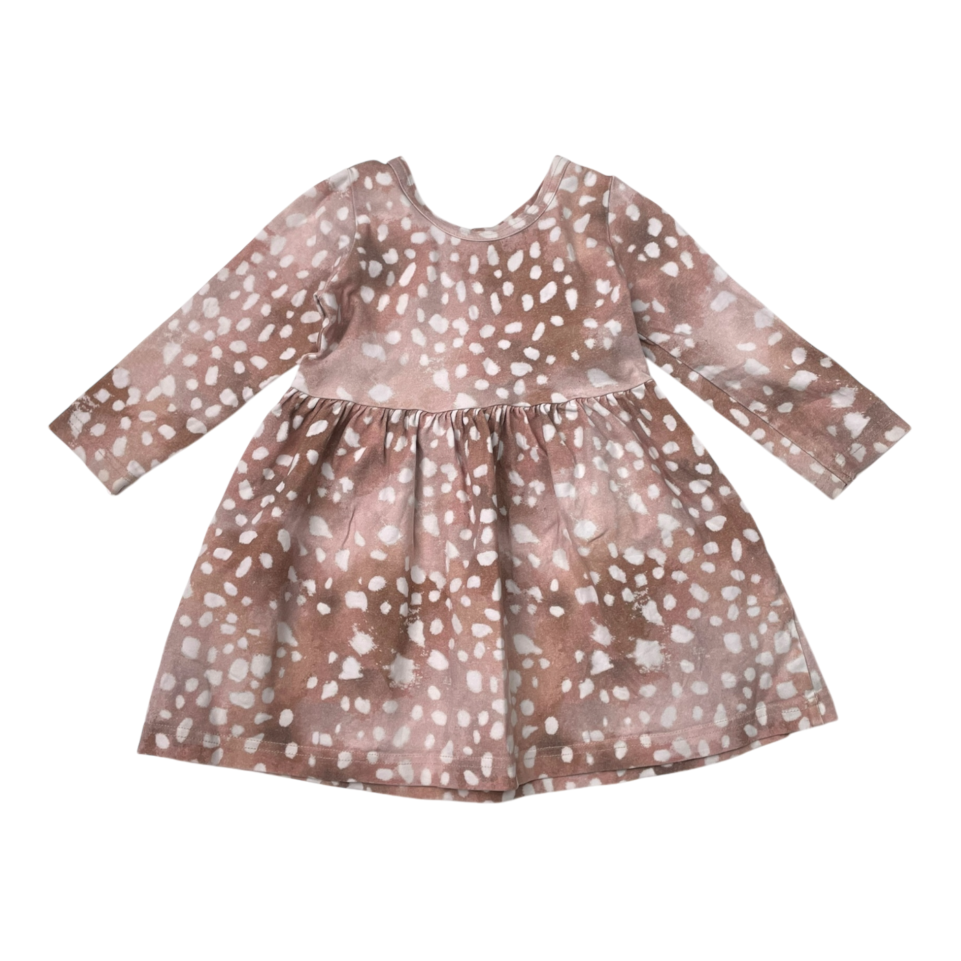 Kaiko dress, copper bambi | 74/80cm