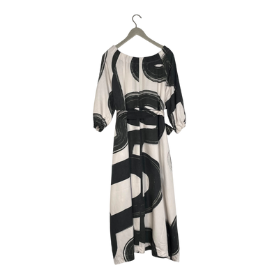 Papu pouch dress, black/white | woman XL