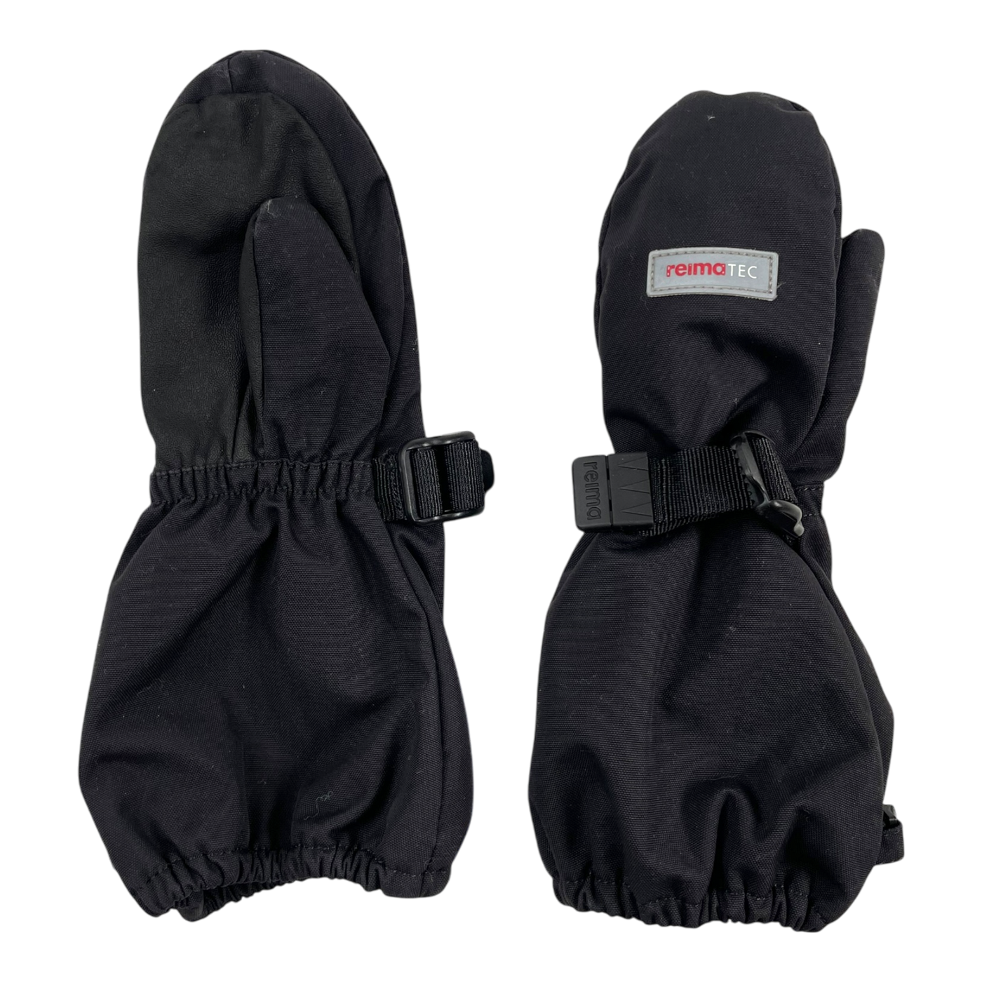 Reima askare mittens, black  | 1-2y