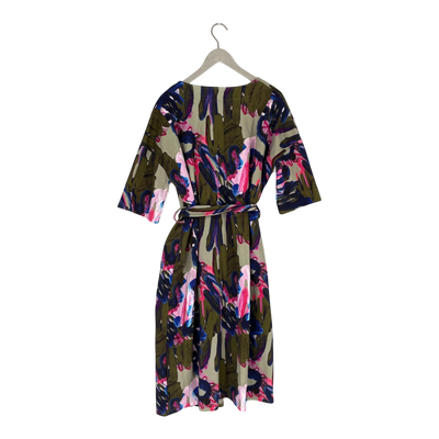 Aarre samara wrap dress, flowertile | woman S/M