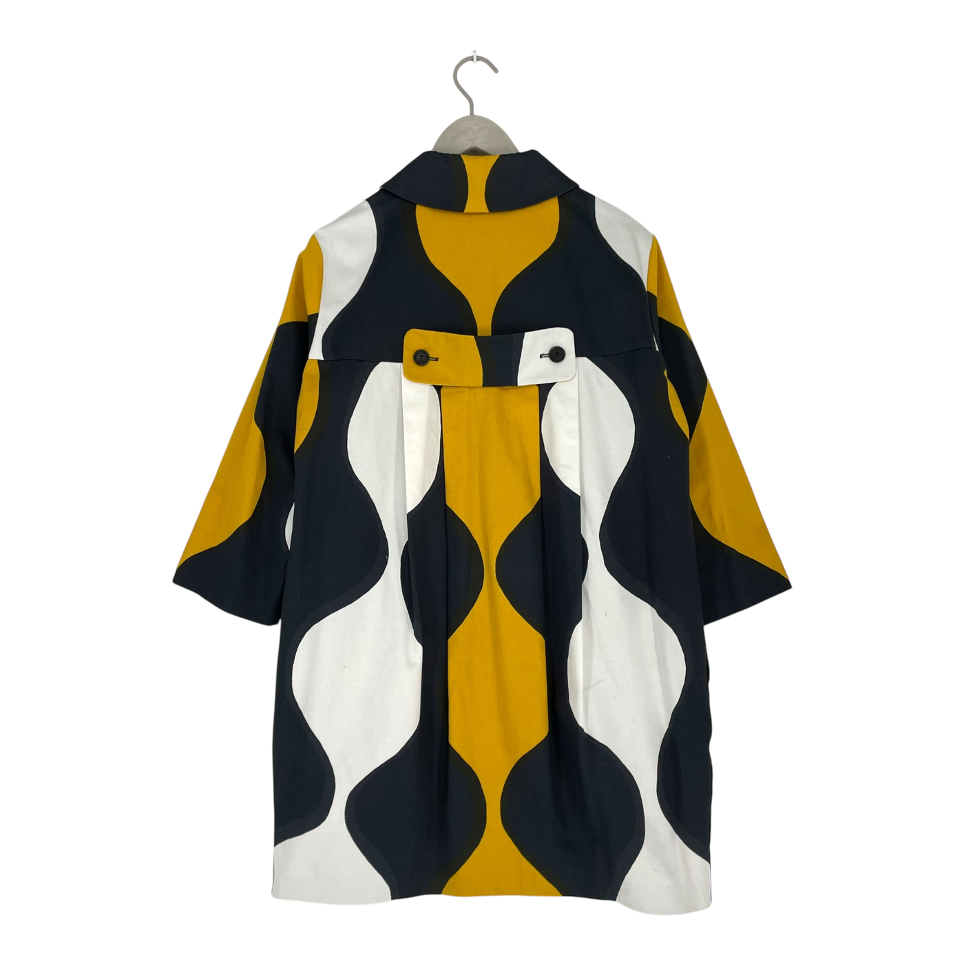 Marimekko vintage trench coat, multicolor | woman 44