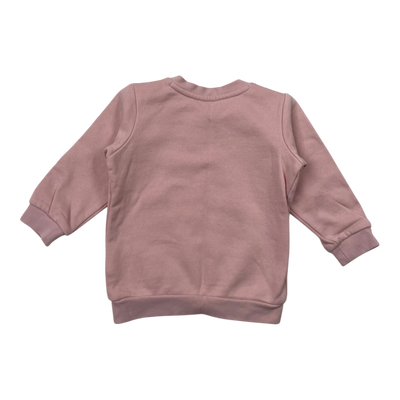 Puma sweatshirt, light pink | 74cm