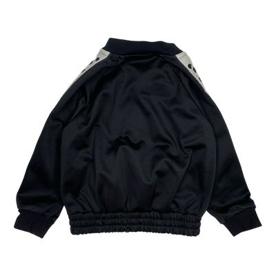 Mini Rodini track jacket, panda | 92/98cm