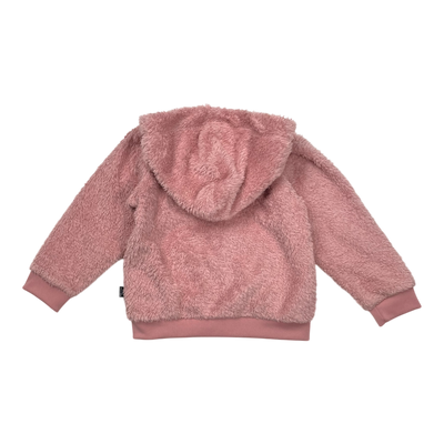 Puma furry hoodie, pink | 74/80cm