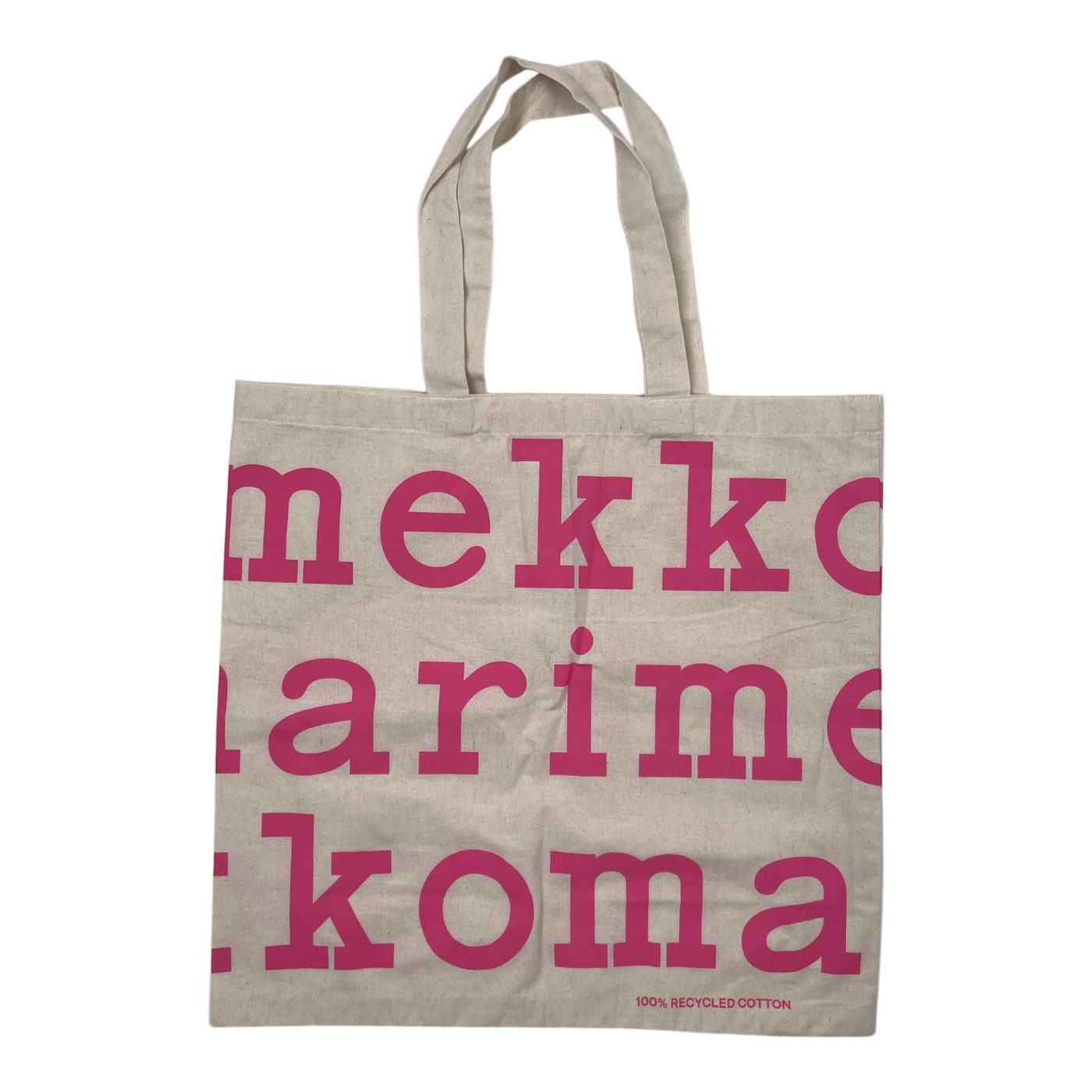 Marimekko logo bag, pink