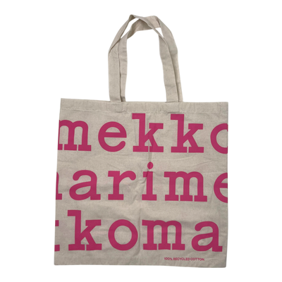 Marimekko logo bag, pink