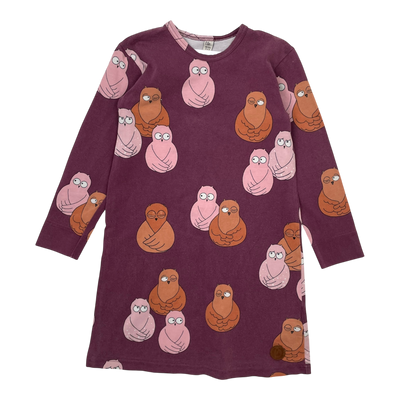 Blaa night dress, owls | 98/104cm