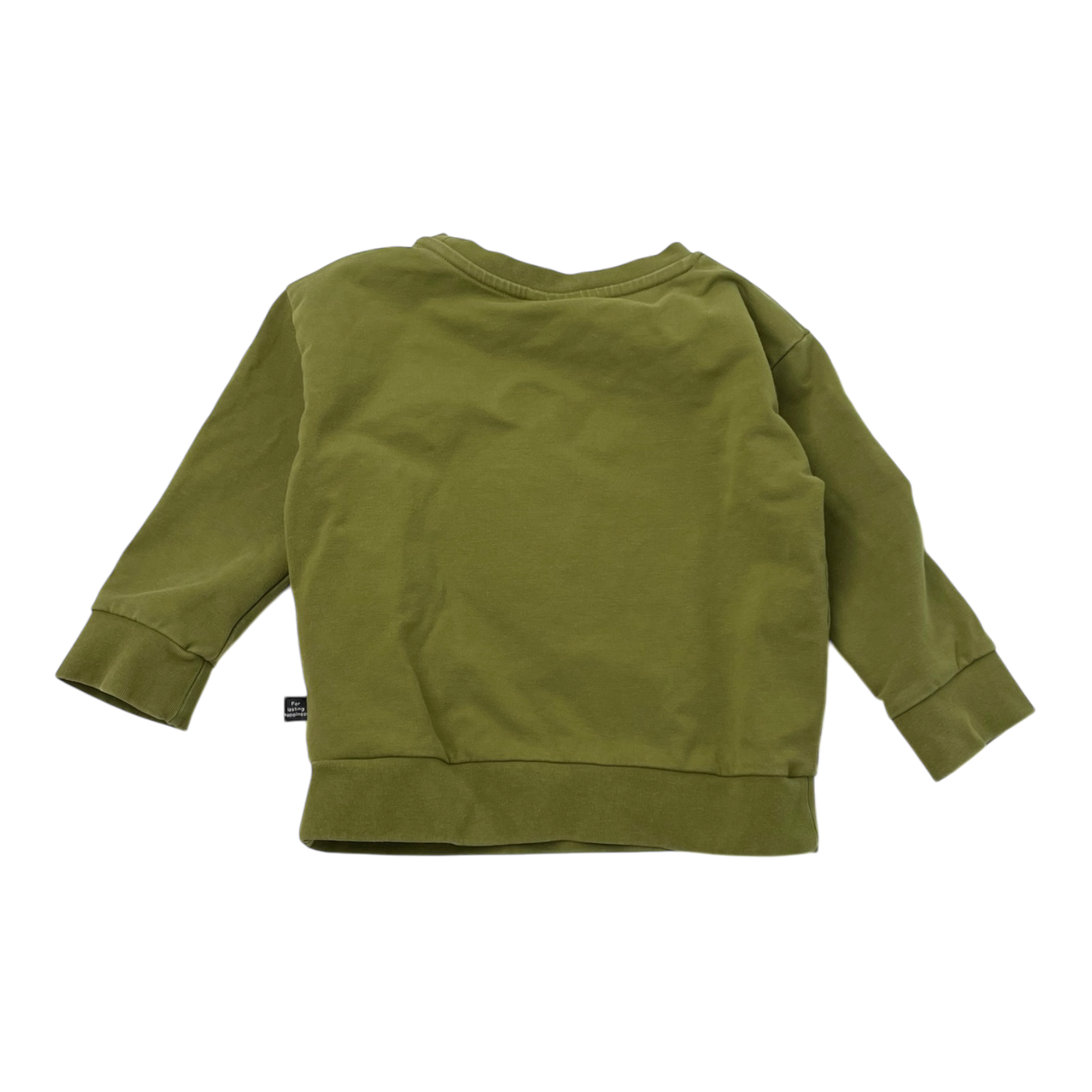 Papu Sweatshirt, Olive Green | 86/92 cm