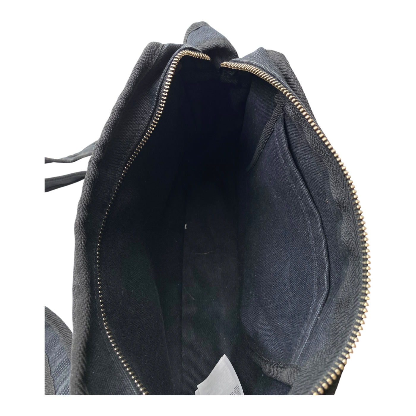 Marimekko canvas shoulder bag, black | onesize