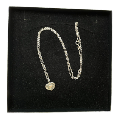 Kalevala Koru euran sydän necklace, silver