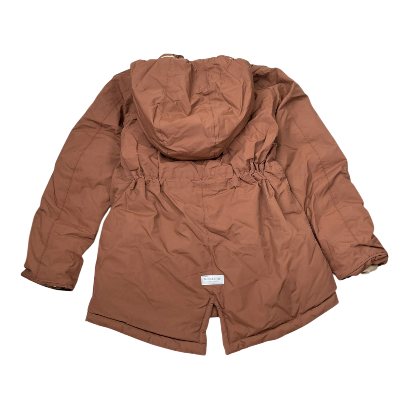 Mini A Ture matvikania fleece lined winter jacket, brown sugar | 164cm