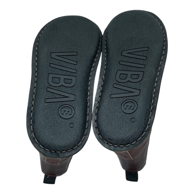 VIBAe Helsinki leather boots, cocoa brown | 40