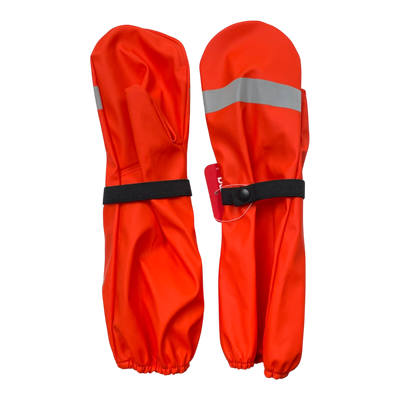 Reima kura rain mittens, chili red | 2-4y