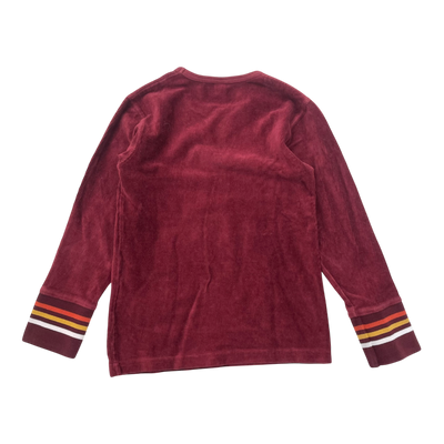 Blaa corduroy shirt, wine | 110/116cm