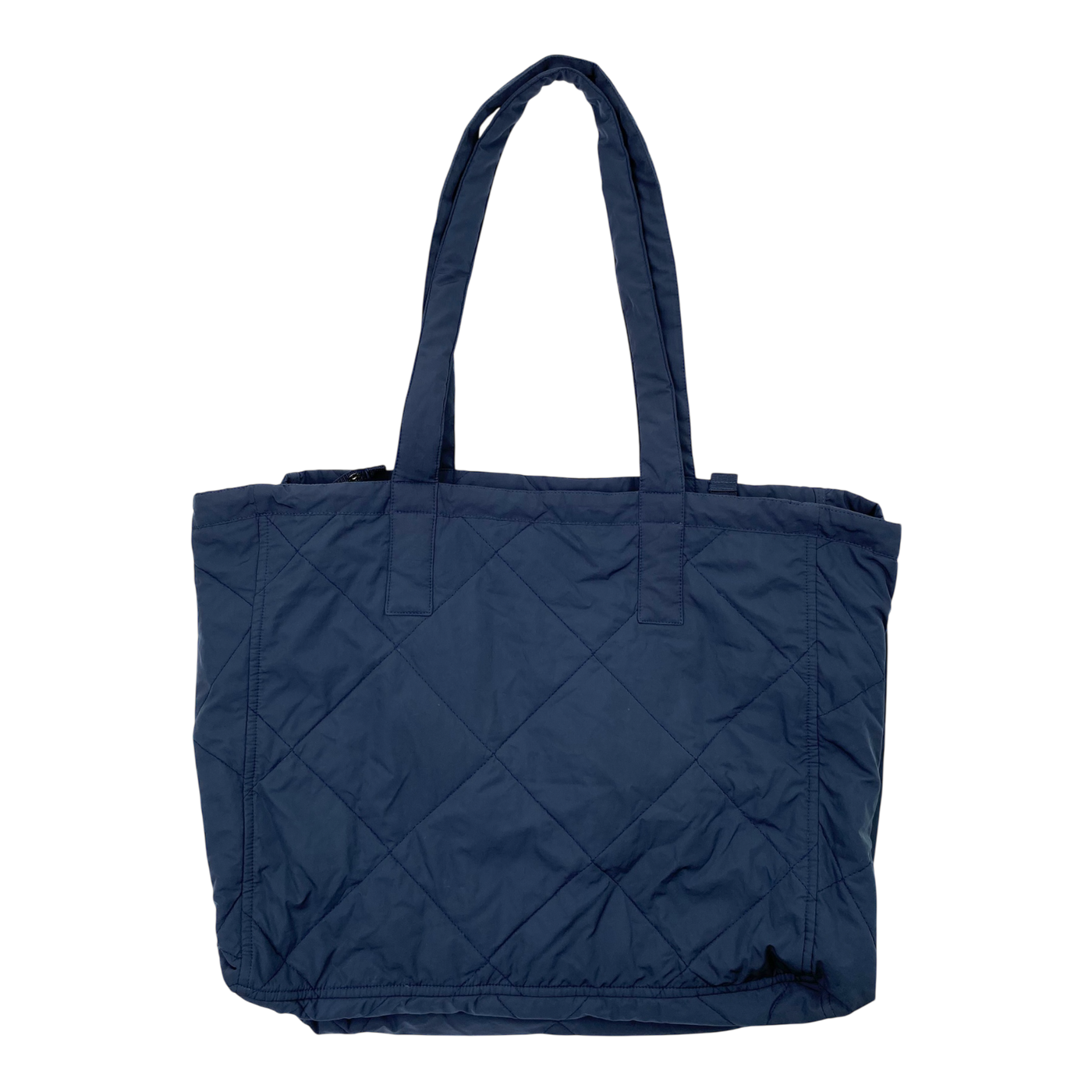 Embassy of Bricks and Logs quilted bag, dark blue | onesize