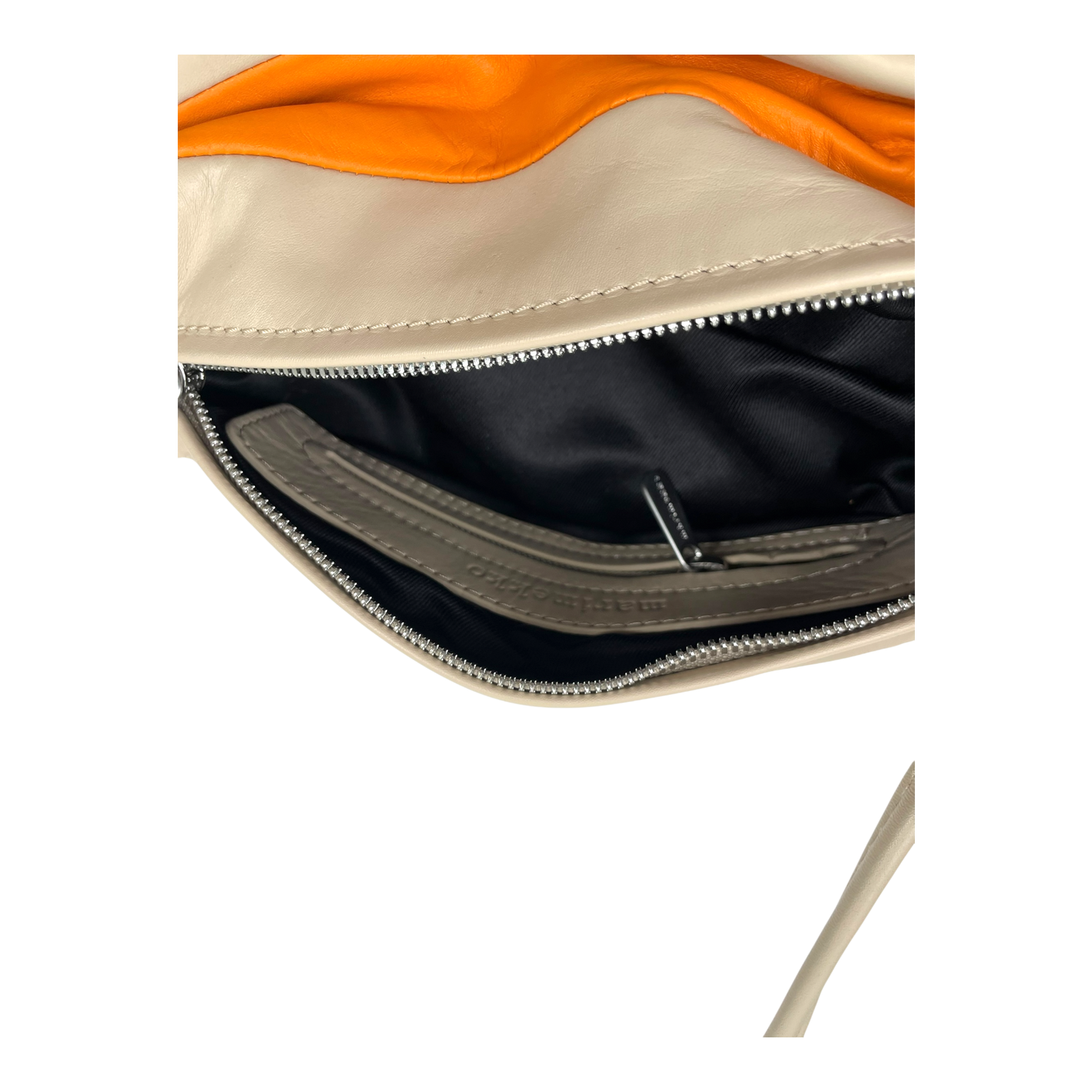 Marimekko pikku karla bag, beige/orange | small