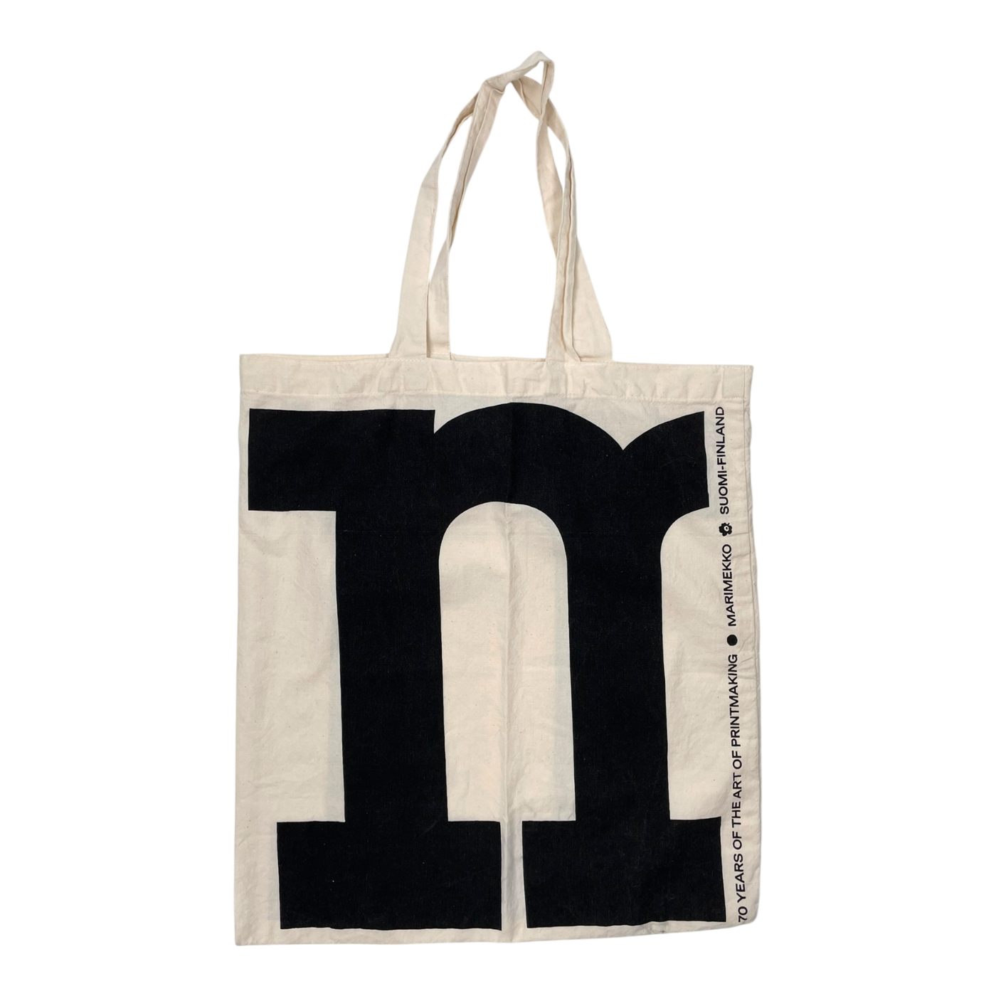 Marimekko -Logo -Tasche, schwarz | Einsage