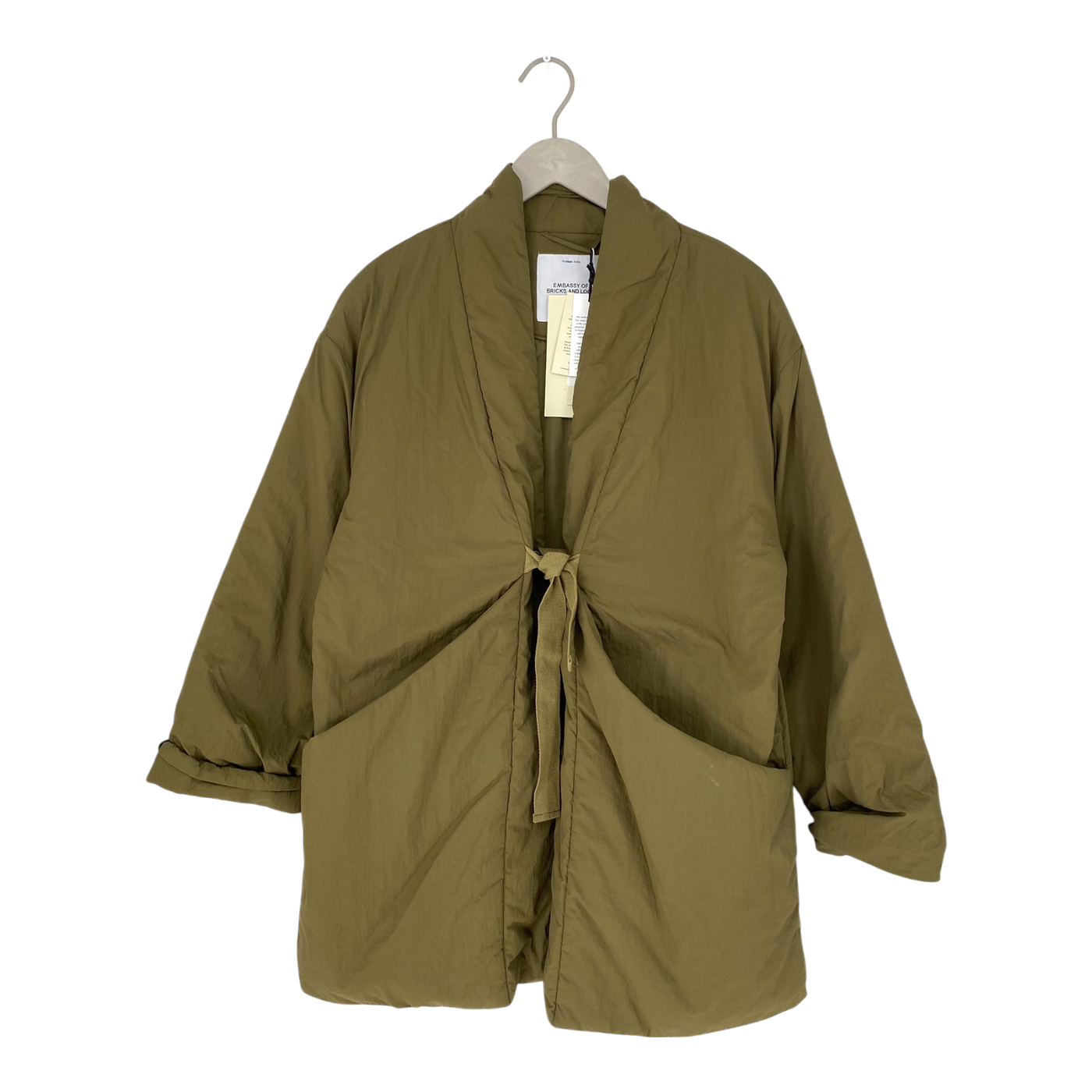 Embassy of Bricks and Logs oshawa jacket, green | woman S