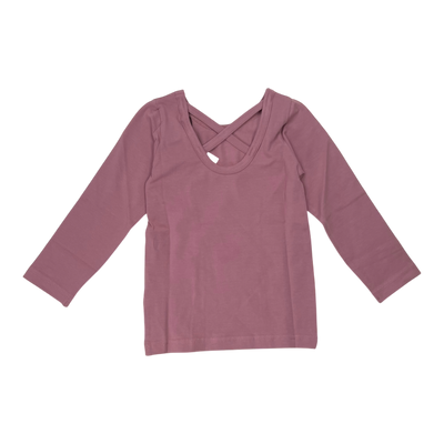 Kaiko cross shirt, heather | 92cm