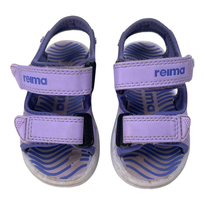 Reima bungee sandals, lilac | 22