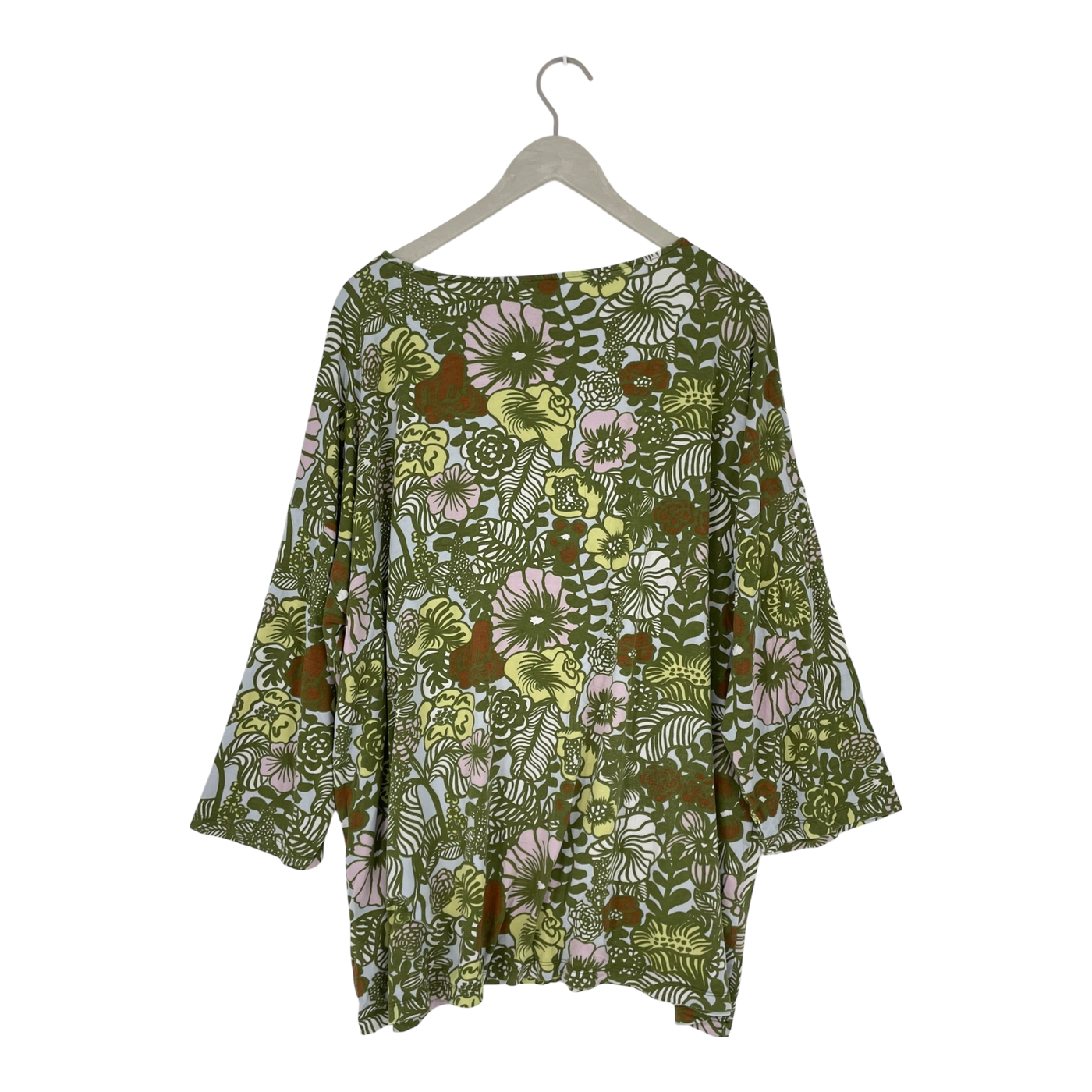 Marimekko tricot shirt, rodoliitti auringon alla | woman 2XL