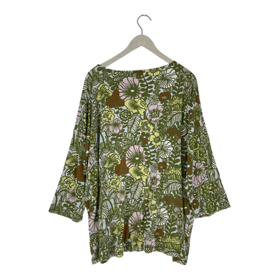 Marimekko tricot shirt, rodoliitti auringon alla | woman 2XL
